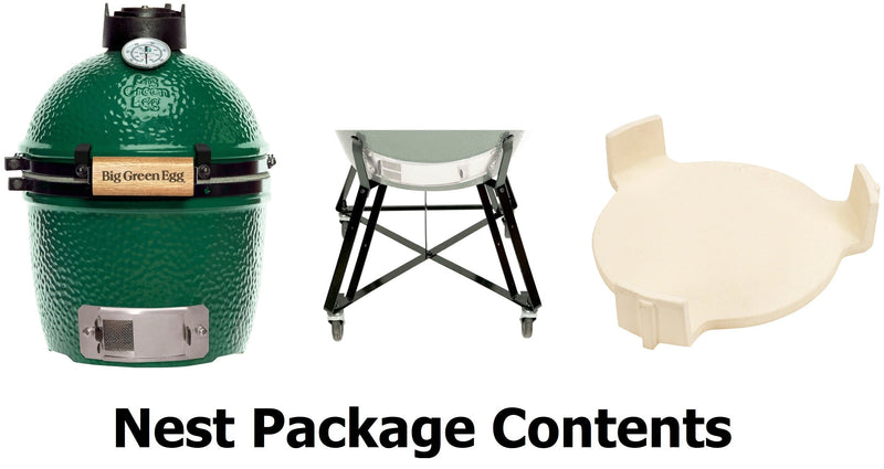 Big Green Egg Mini EGG Grill with Nest Option