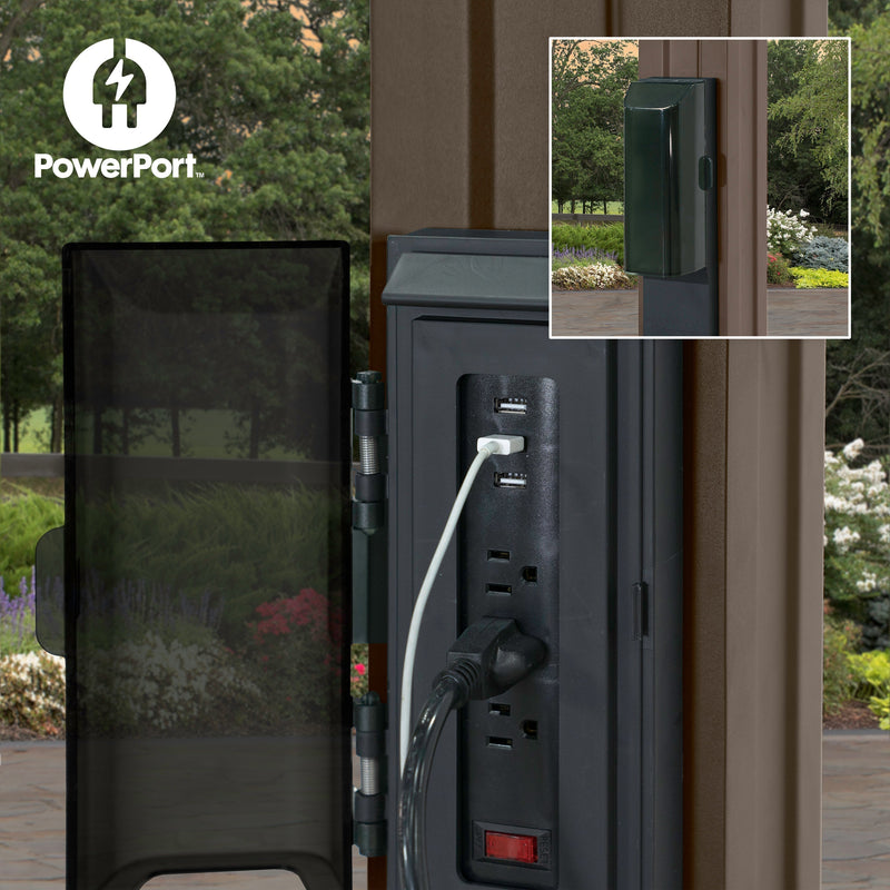 12x10 Ashford Traditional Steel Pergola With Sail Shade Soft Canopy